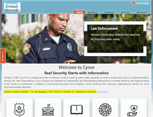 Tablet Screenshot of cyrun.com